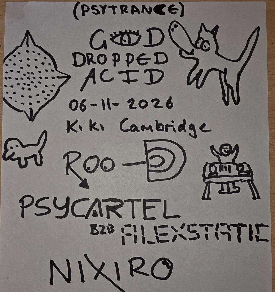 God Dropped Acid - Roo-D, PsyCartel, NIXIRO and Alexstatic
