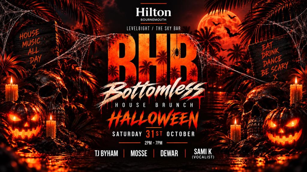 BHB HALLOWEEN — BOTTOMLESS HOUSE BRUNCH 🎃