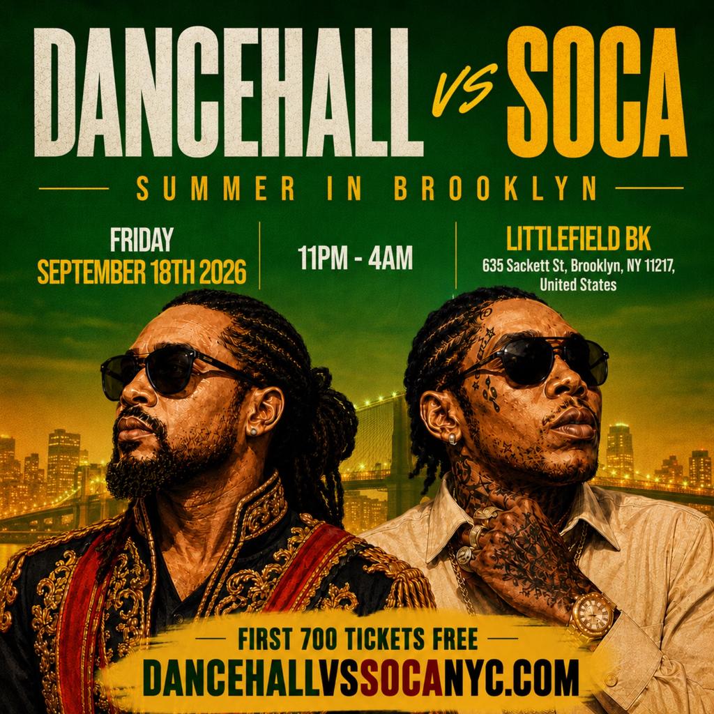 DANCEHALL vs SOCA - SUMMER CLOSING PARTY IN BROOKLYN
