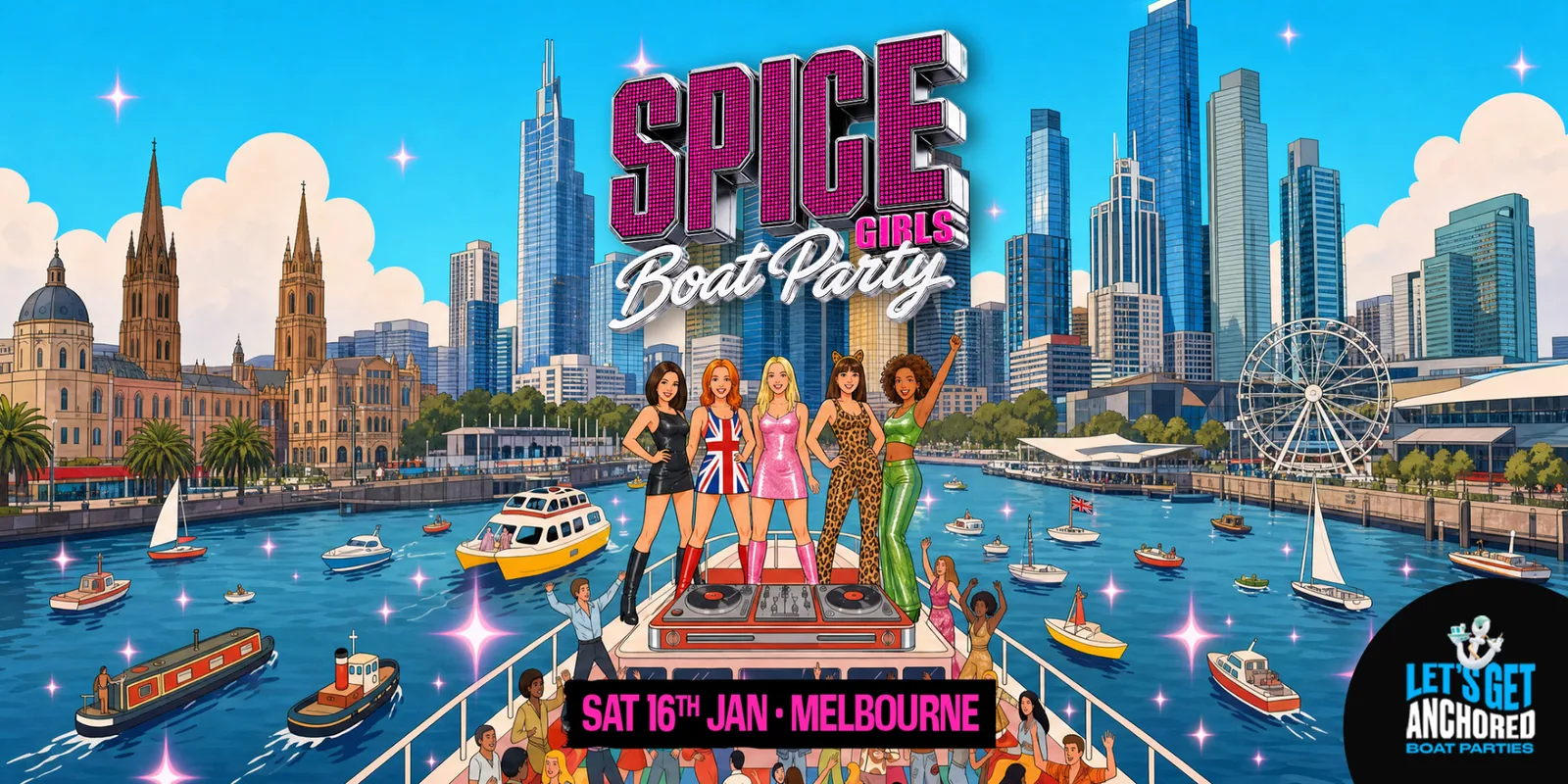 Spice Girls Boat Party - Melbourne