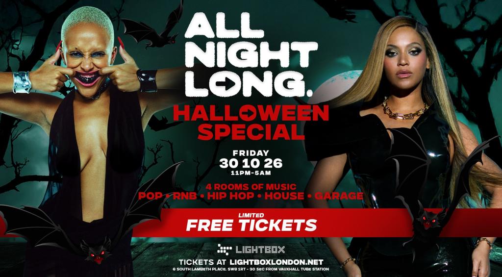 All Night Long - Halloween Special - 4 Rooms of Music