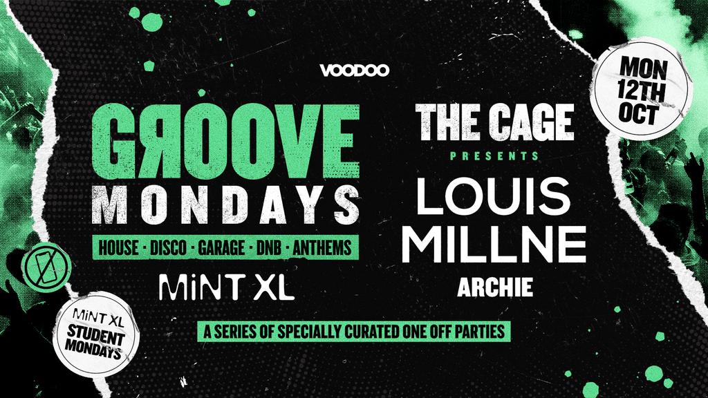 Groove Mondays 12th October @MiNTXl