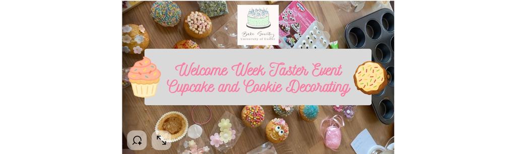 Welcome Week Cupcake/Cookie Decorating