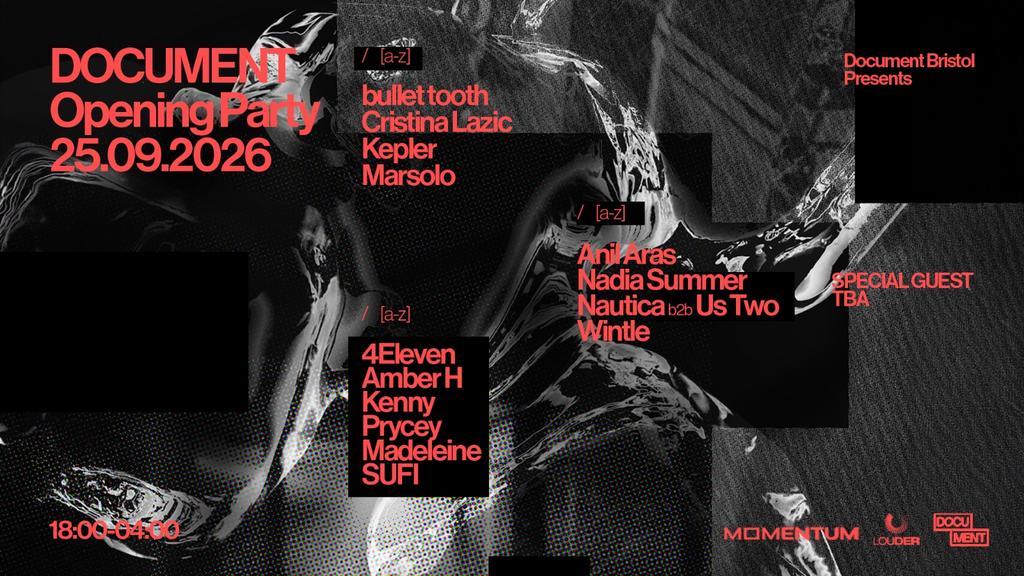 Document Opening Party: Marsolo, bullet tooth, Kepler ++