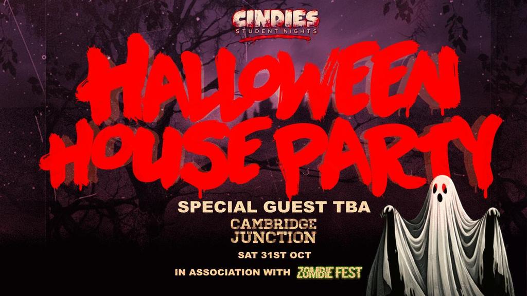 Cindies presents Halloween House Party