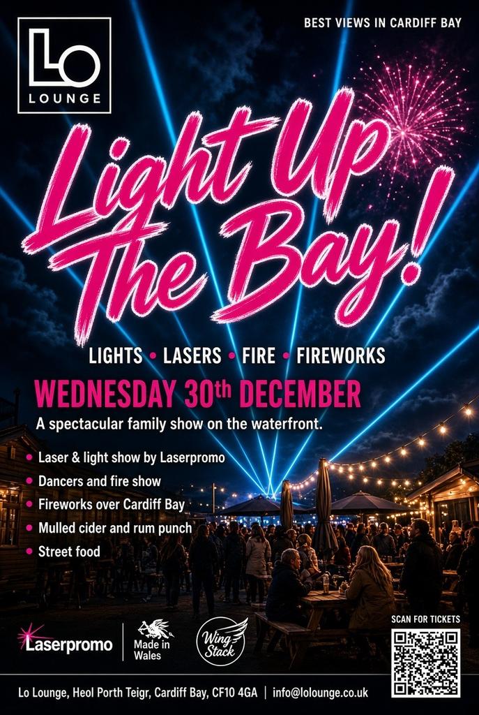 Light Up The Bay! -Pre New Years Eve Family Show