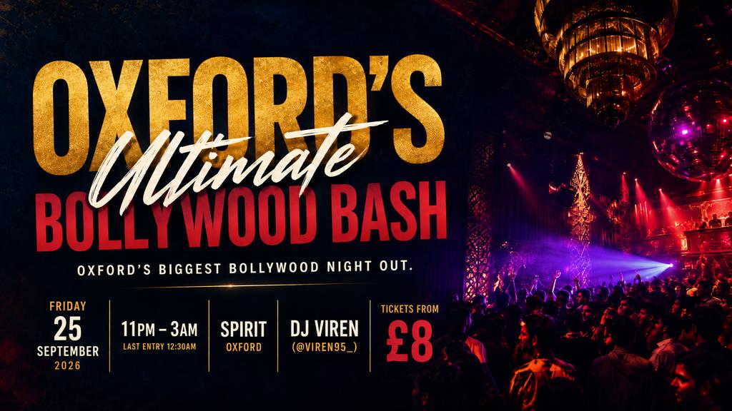 Oxford's Ultimate Bollywood Bash