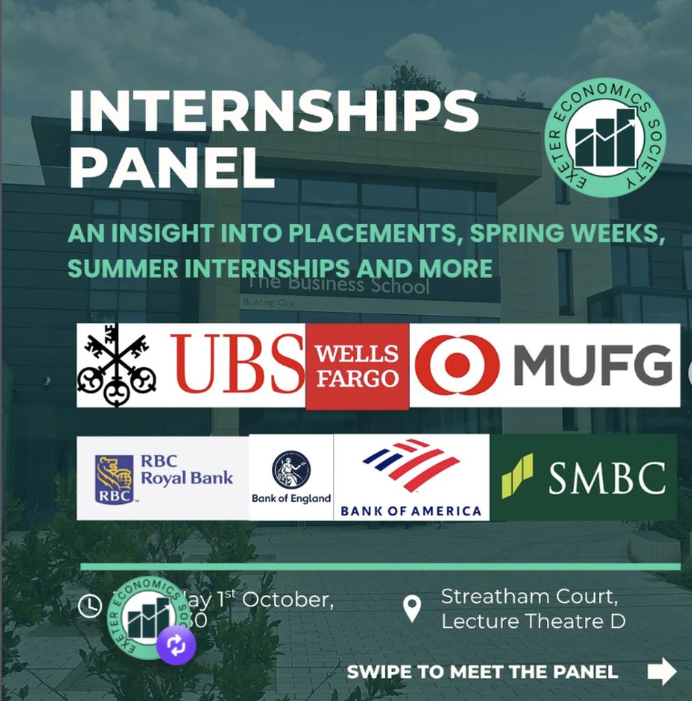 Internships Panel Event