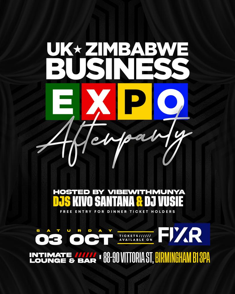 UK Zimbabwe Business Expo Afterparty