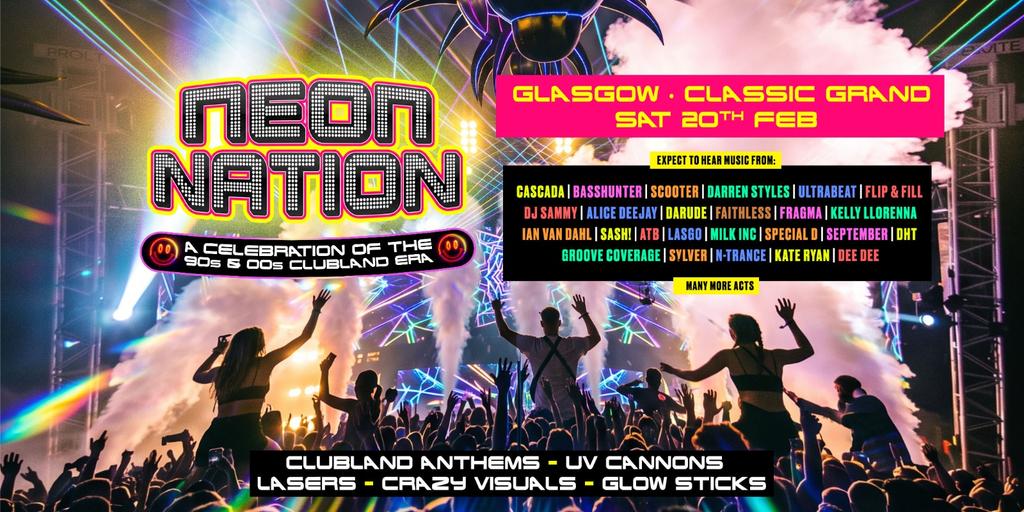 Neon Nation - Glasgow