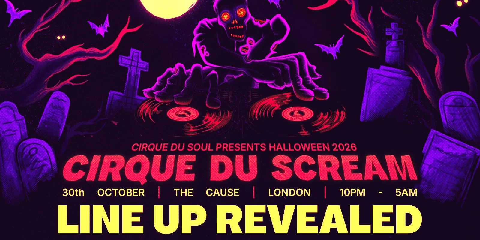 Cirque Du Sou: London // Halloween