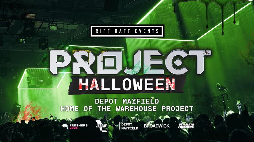 PROJECT HALLOWEEN 🎃 Manchester's Biggest Halloween Event! ❤️‍🔥 10,000 People!