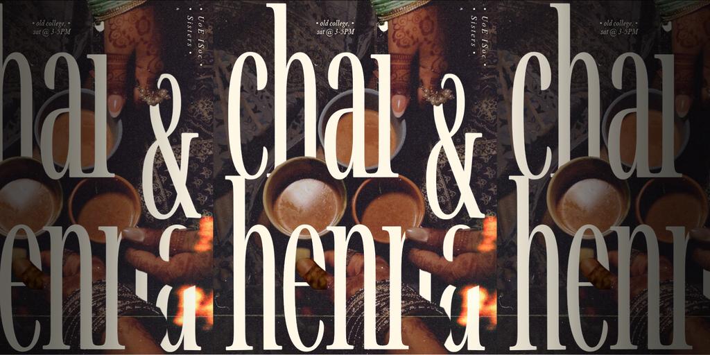Sisters Henna and Chai