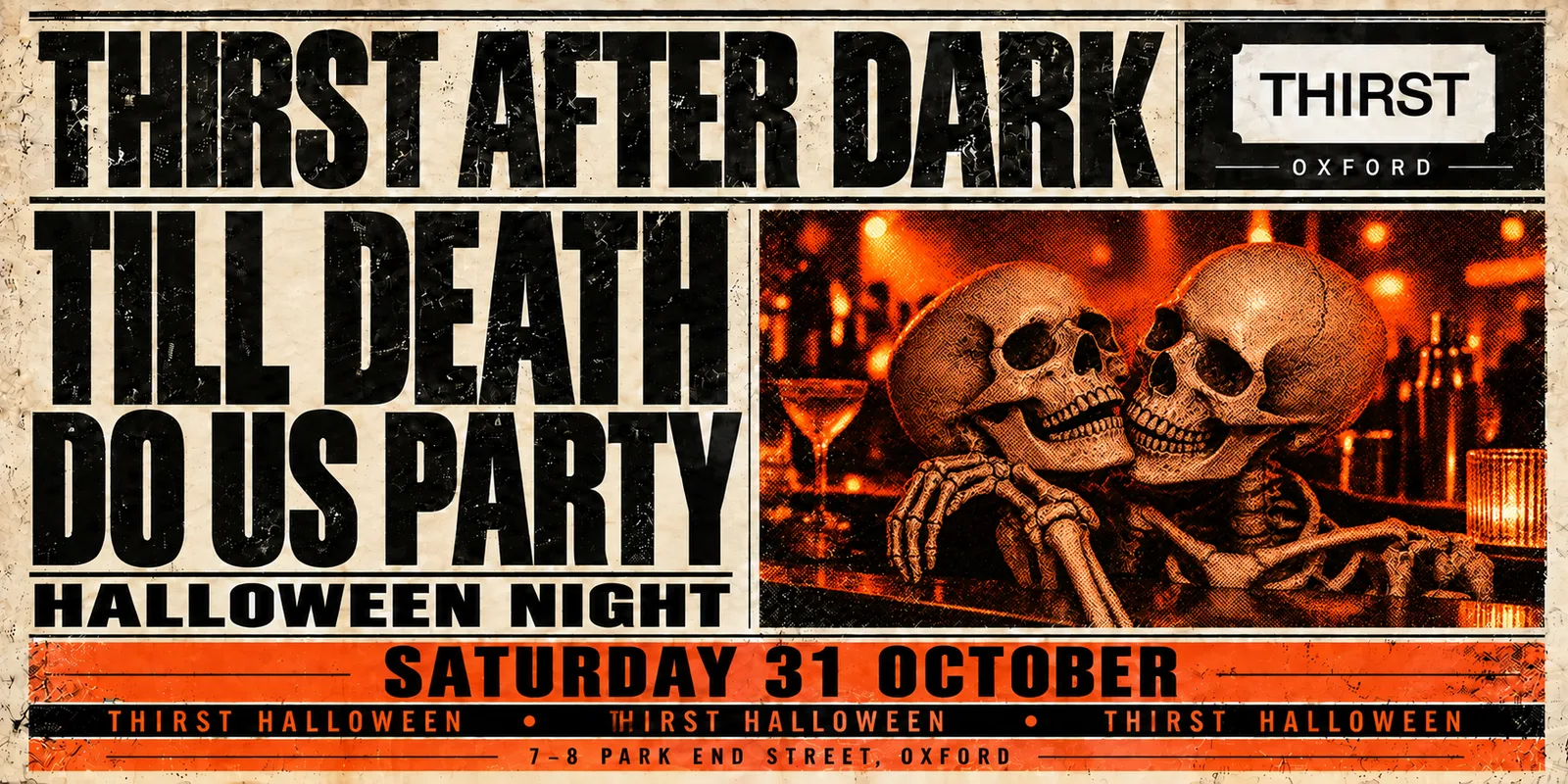 Halloween At Thirst | Till Death Do Us Party