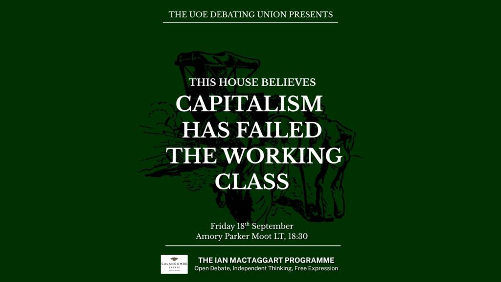 Show Debate: THBT Capitalism Has Failed The Working Class