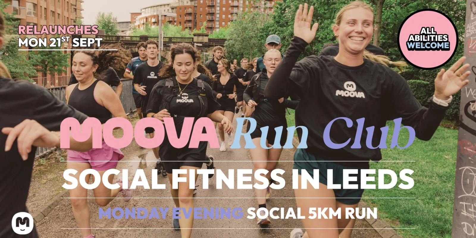 MOOVA MONDAYS - Evening Social 5km Run - Restarts Mon 21st Sept