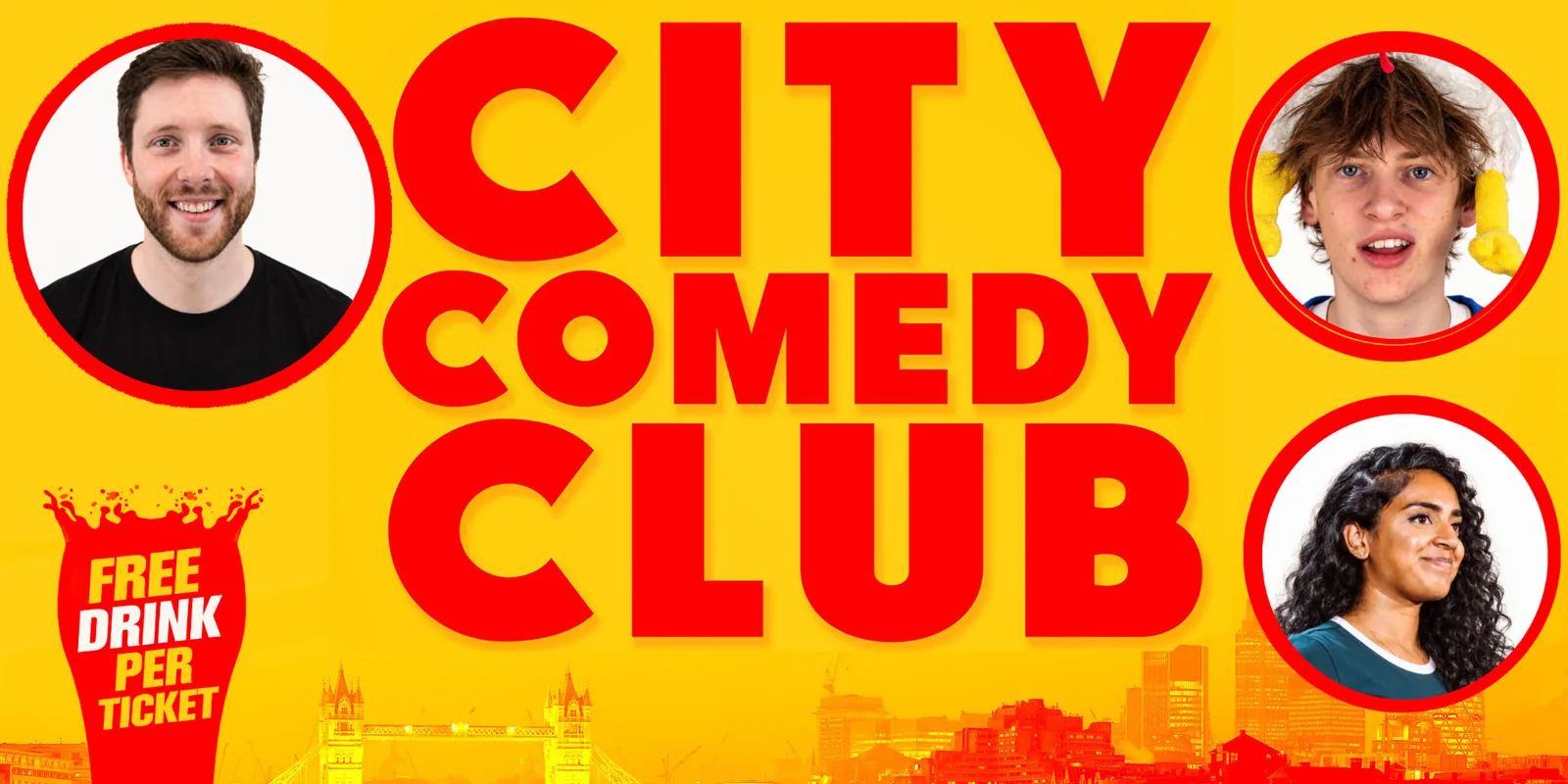 WED 14 OCT 7:30PM: (INCLUDES FREE DRINK)