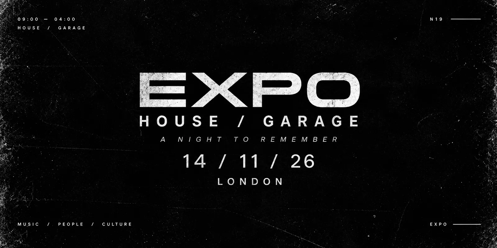 EXPO - VOL.001 (House/Garage)