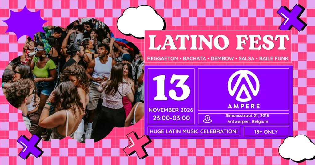 Latino Fest (Antwerp) Party!