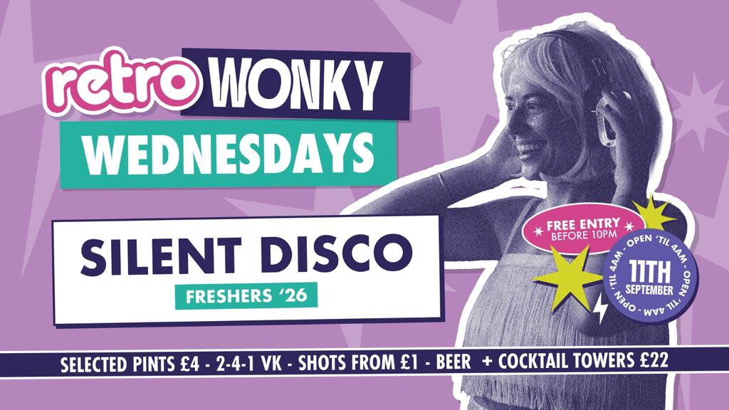 Freshers 2026 - Silent Disco
