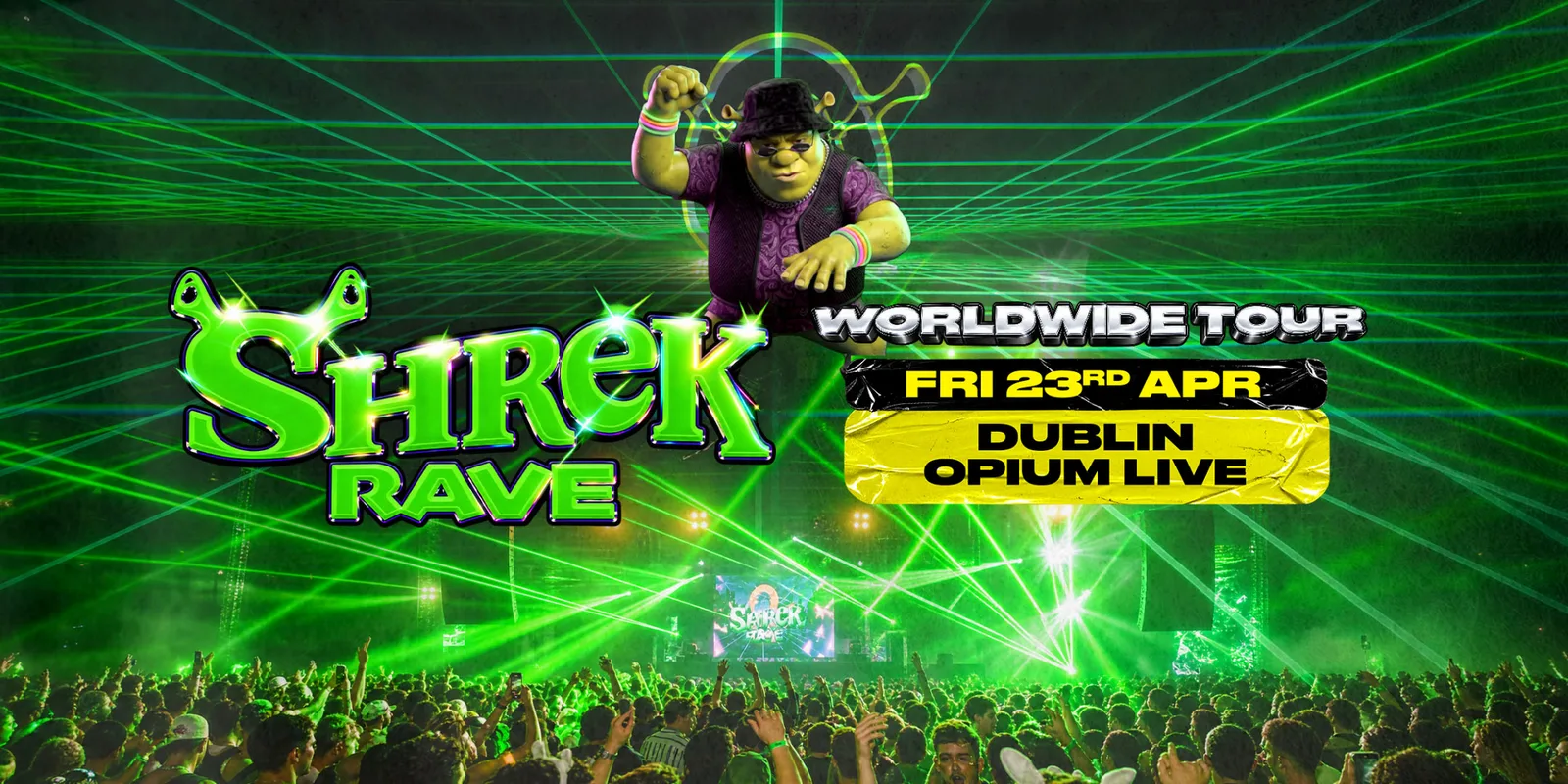 Shrek Rave - Dublin
