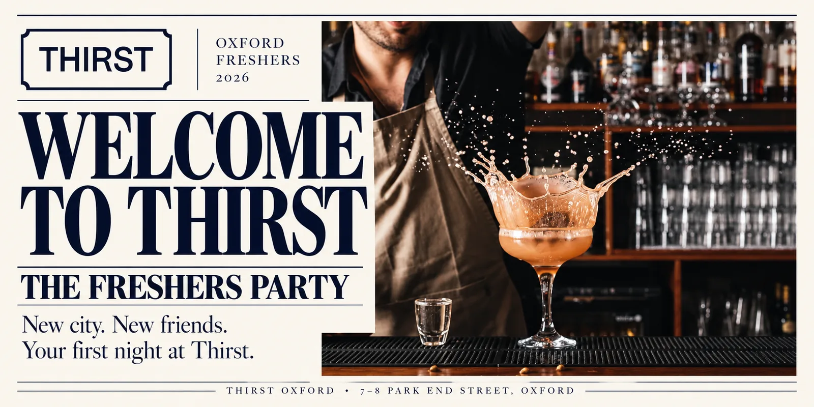 Thirst Welcomes You to Oxford