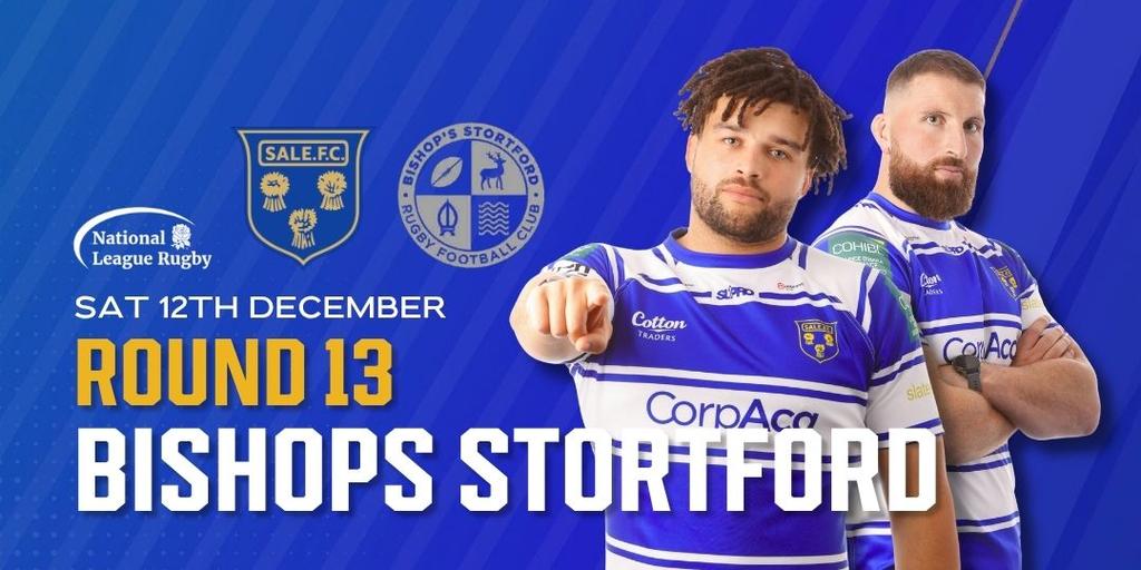 Sale FC v Bishops Stortford 12/12/26. KO 2.30pm