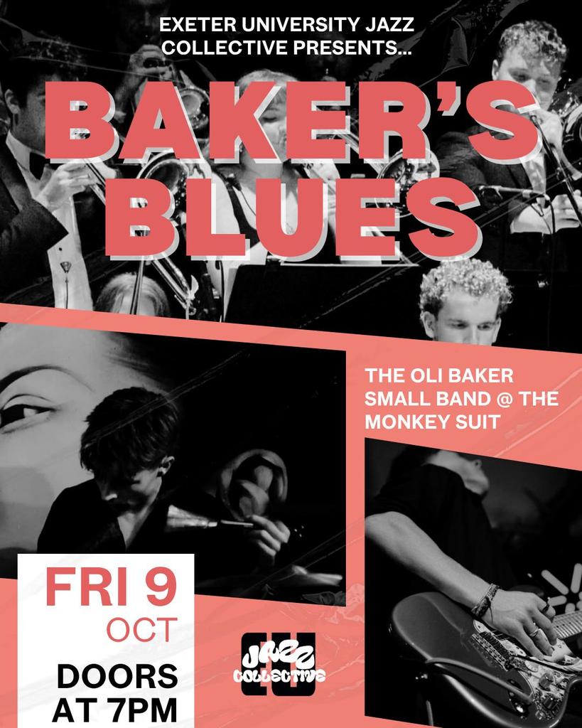Exeter University Jazz Collective presents Baker's Blues
