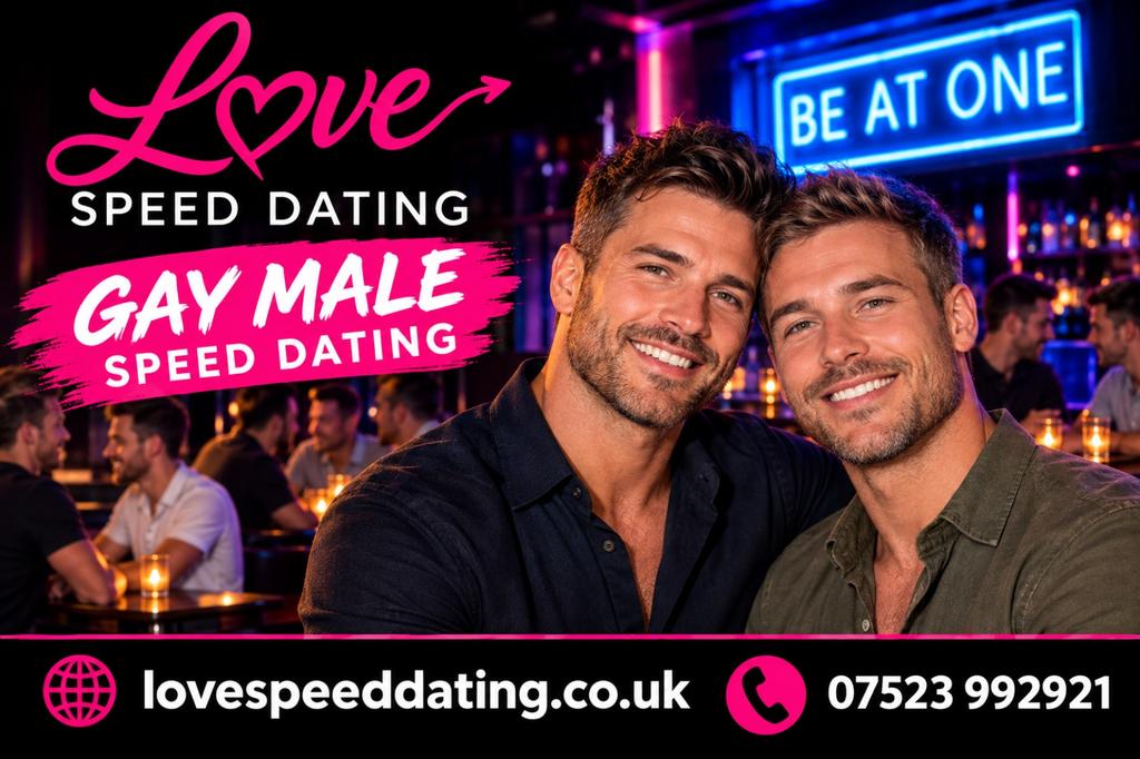 Gay Male Speed Dating Singles Night Birmingham Be At One