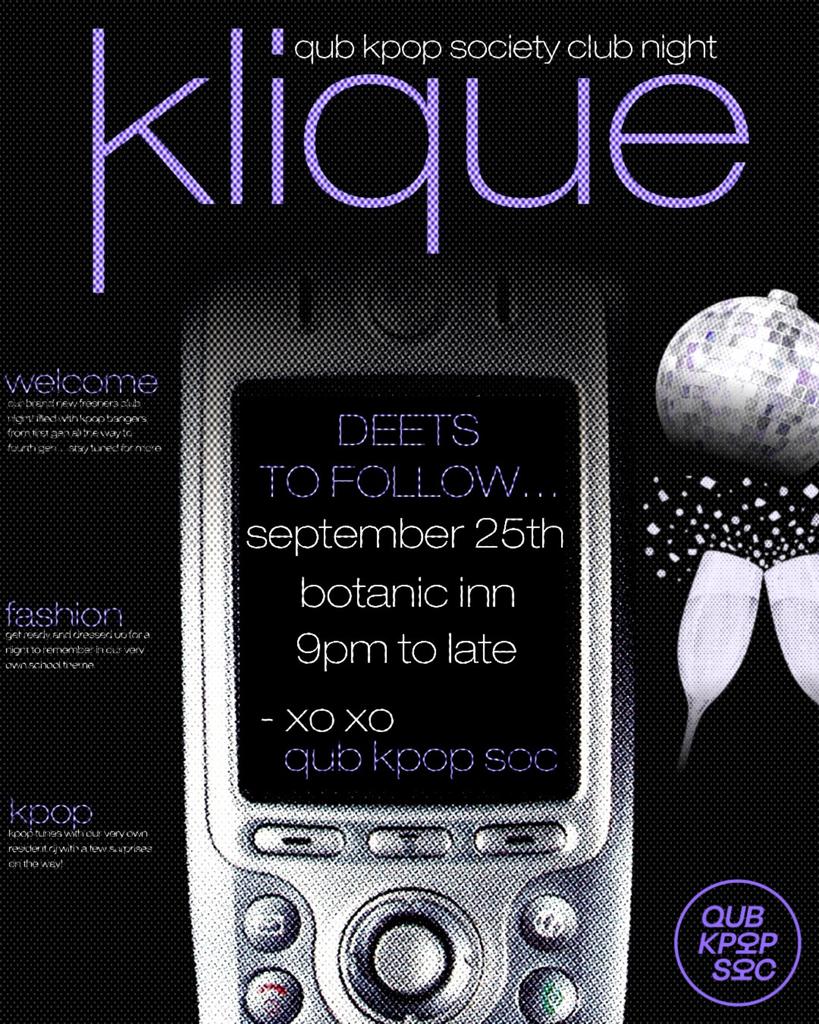 'KLIQUE' KPOP CLUB NIGHT
