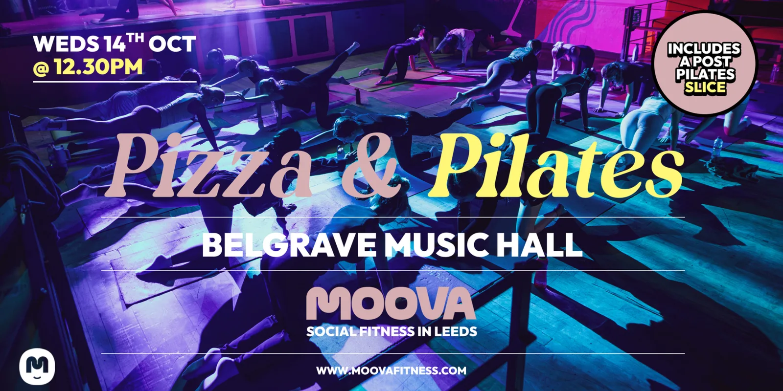 PIZZA & PILATES w/ Jess - Weds 14th Oct @ 12.30pm