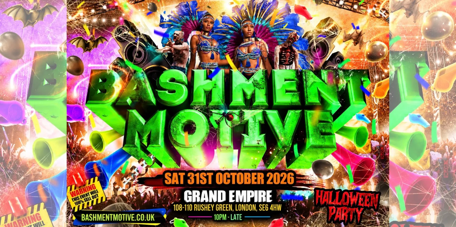 Bashment Motive - Halloween Party