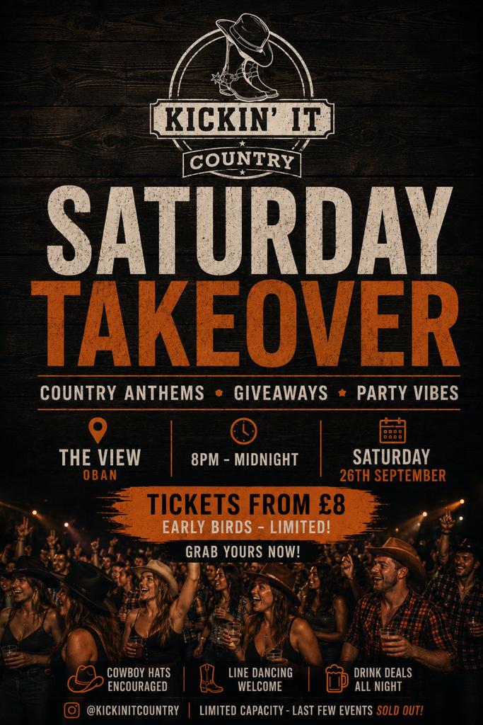 Kickin It Country - Oban September