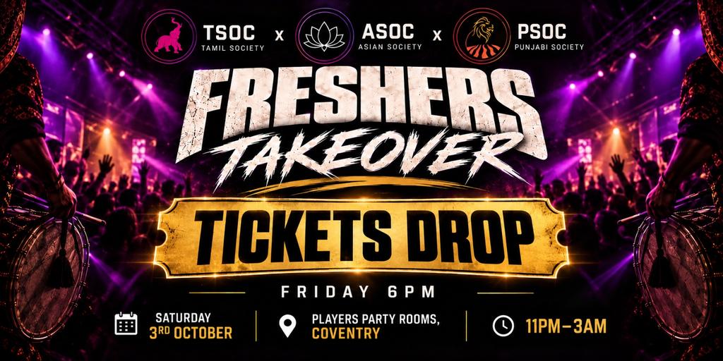FRESHERS TAKEOVER 2026