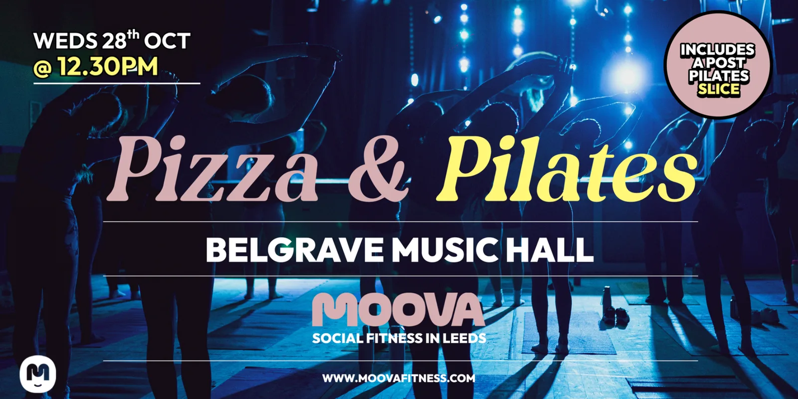 PIZZA & PILATES w/ Jess - Weds 28th Oct @ 12.30pm