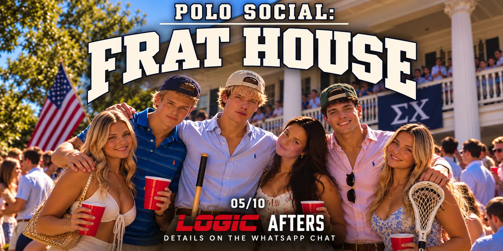 Polo social #3 - FRAT HOUSE