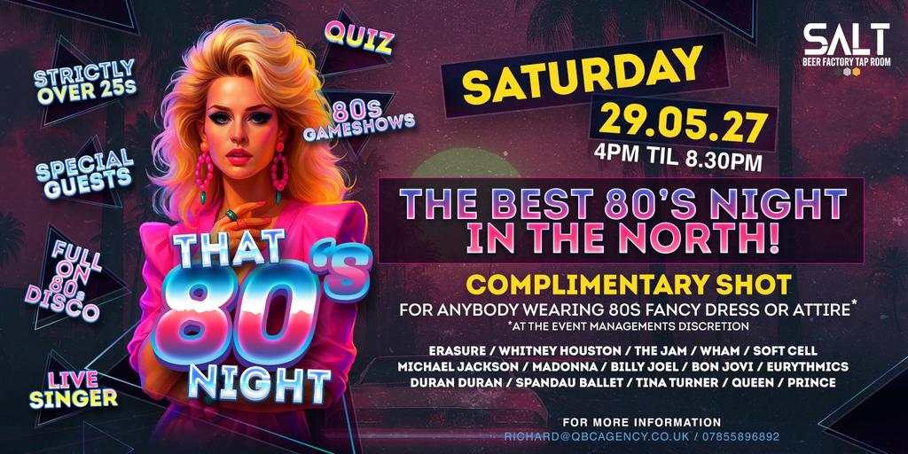 That 80's Night