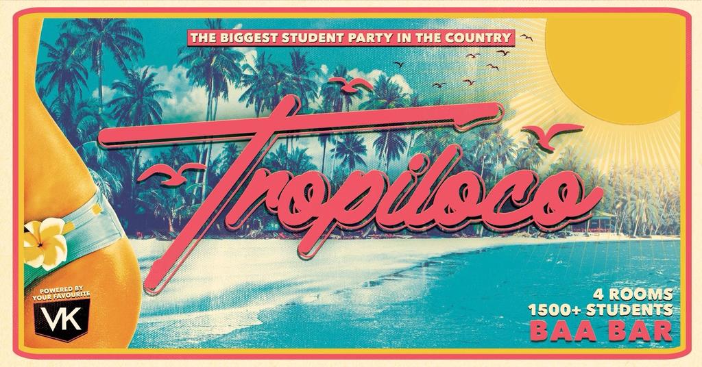 🌴🏄🏽‍♂️ TROPILOCO @ BAABAR 🏄🏽‍♂️🌴  3 ROOMS OF MUSIC | 1500+ STUDENTS | LIVERPOOL FRESHERS TOUR NIGHT TWO