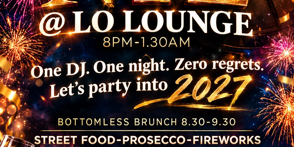 Celebrate New Years Eve at Lo Lounge
