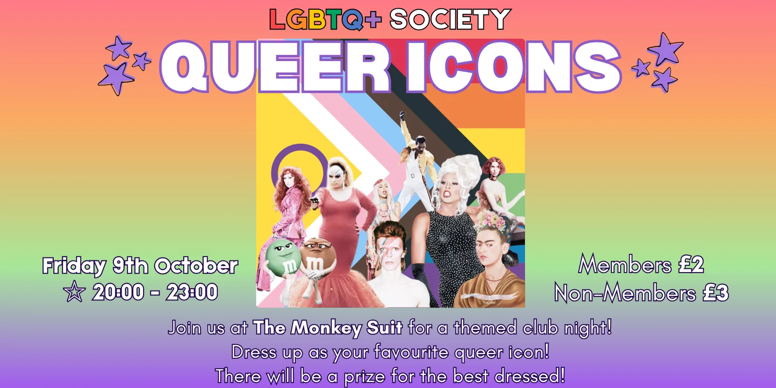 Queer Icons Club Night!