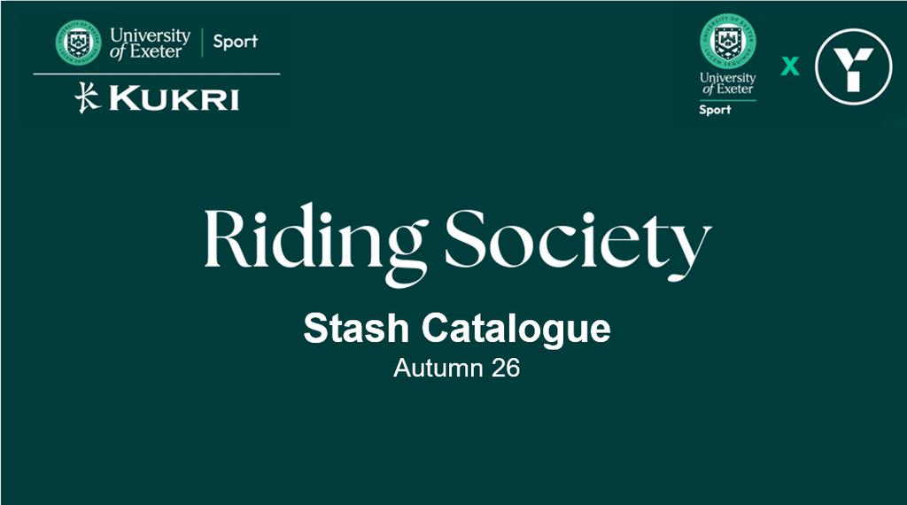 Riding Autumn 2026 Stash Release