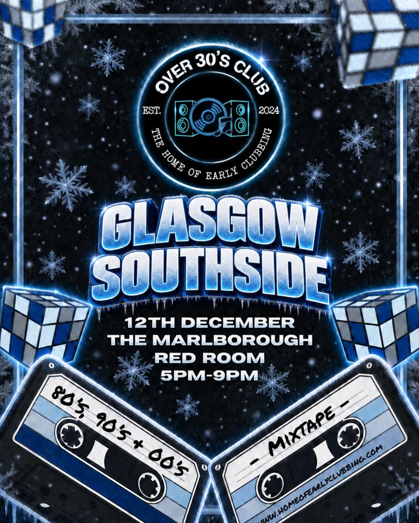 Over 30s Club Glasgow Southside - Xmas Special