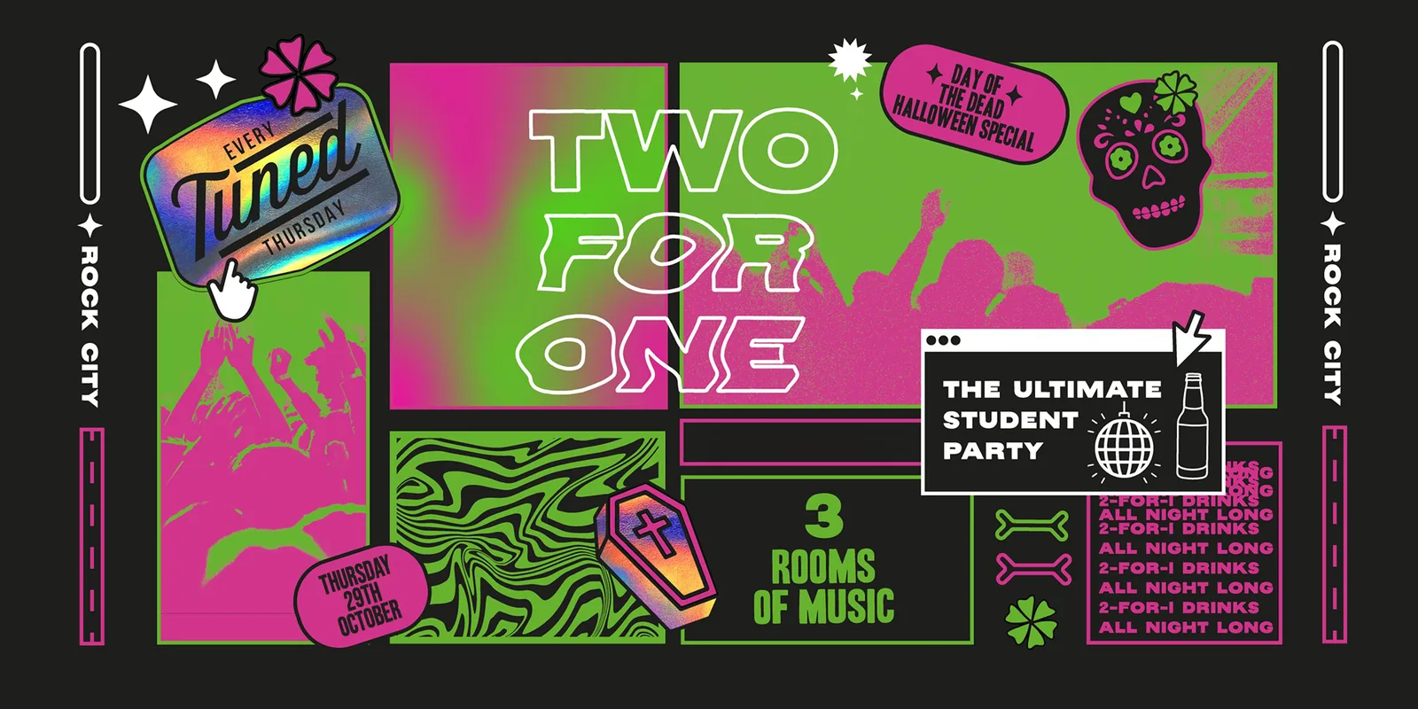 Tuned | Halloween Day of The Dead | Rock City
