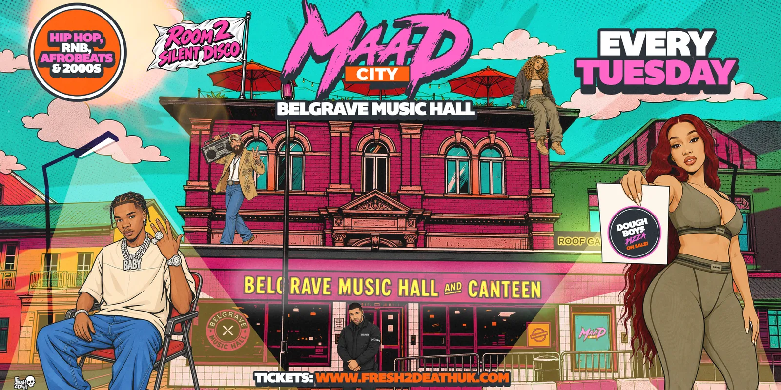 MAAD CITY at Belgrave Music Hall- Every Tuesday