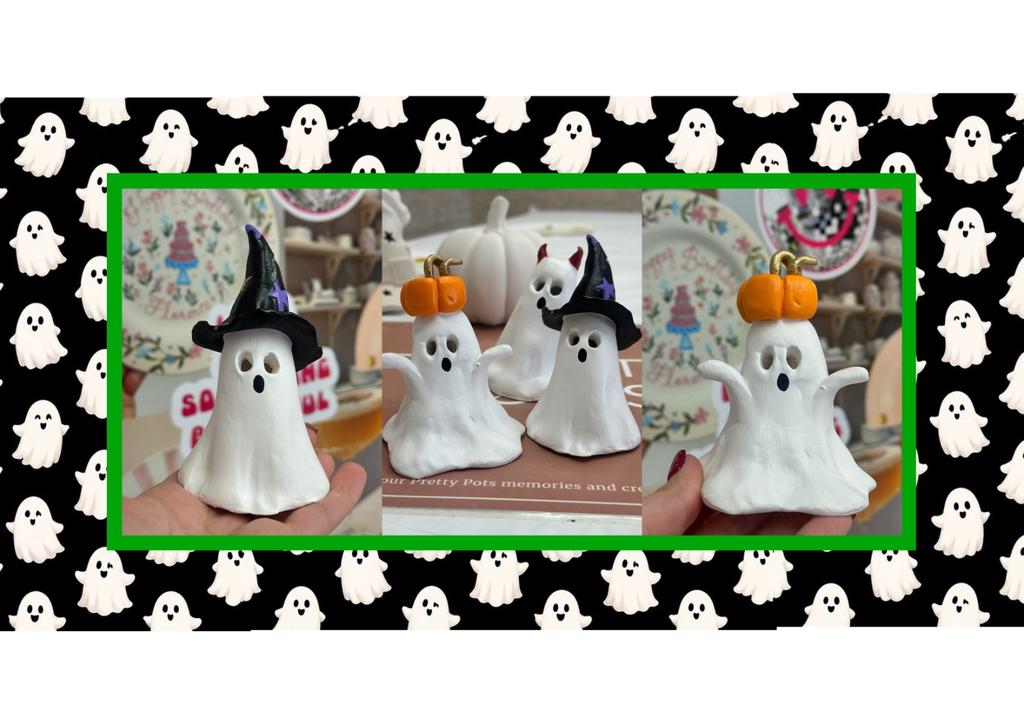 CLAY CLUB - Spooky Season Clay Ghosts - MILFORD STUDIO