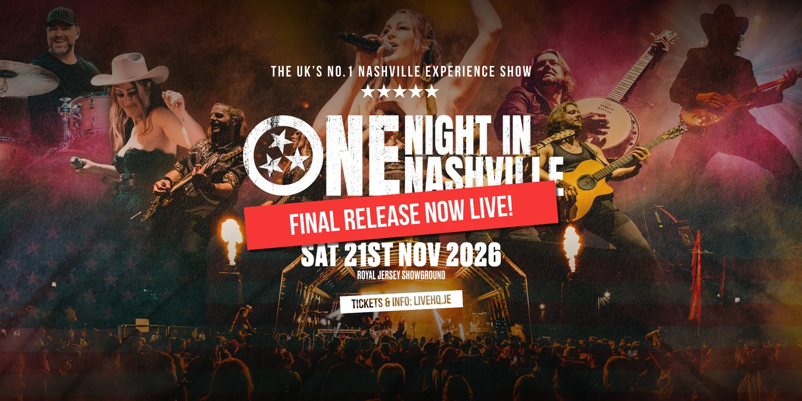 The ONE NIGHT IN NASHVILLE Show 21.11.26