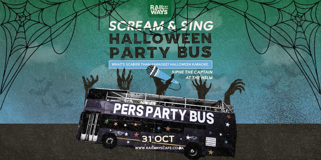 Oct - Railways to Railways Party Bus - Halloween