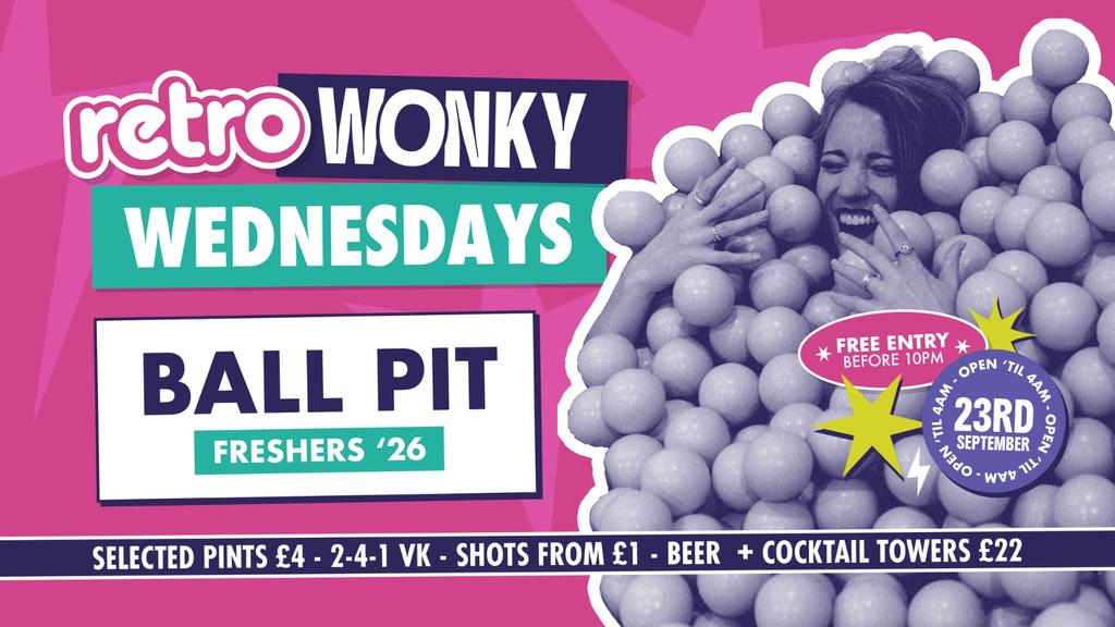 Freshers 2026 - Ball Pit / Candy Floss + Popcorn Giveaway
