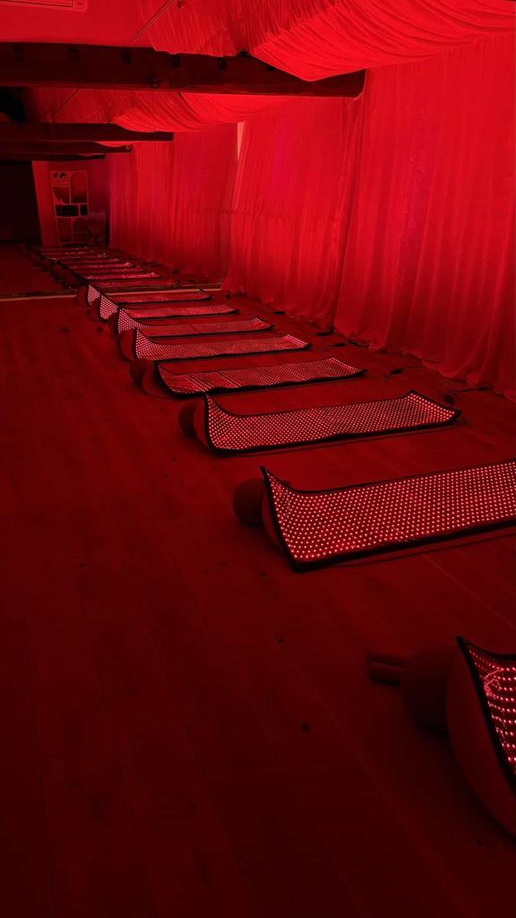 Red light yoga