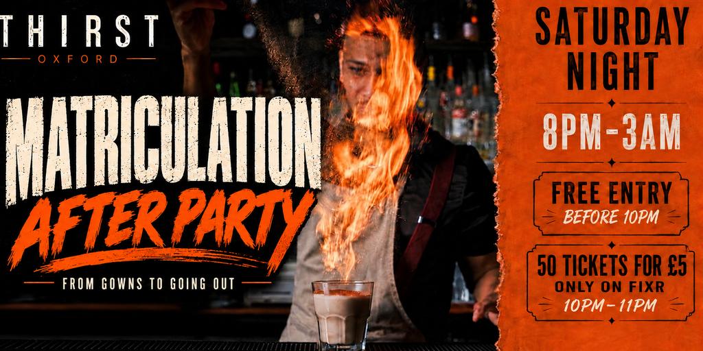 Matriculation After Party